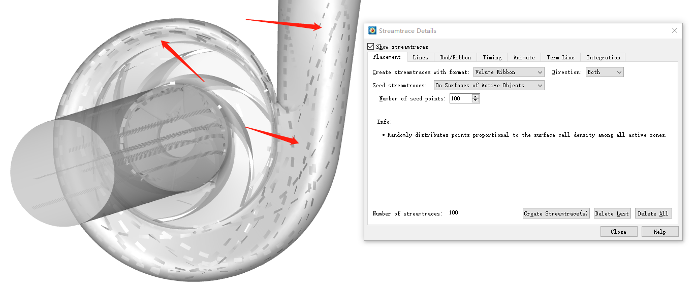 Tecplot:8.流线(Streamtraces)菜单解析
